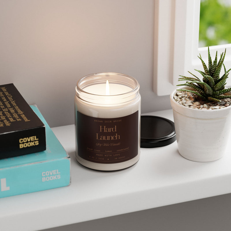 Hard Launch Scented Soy Candle