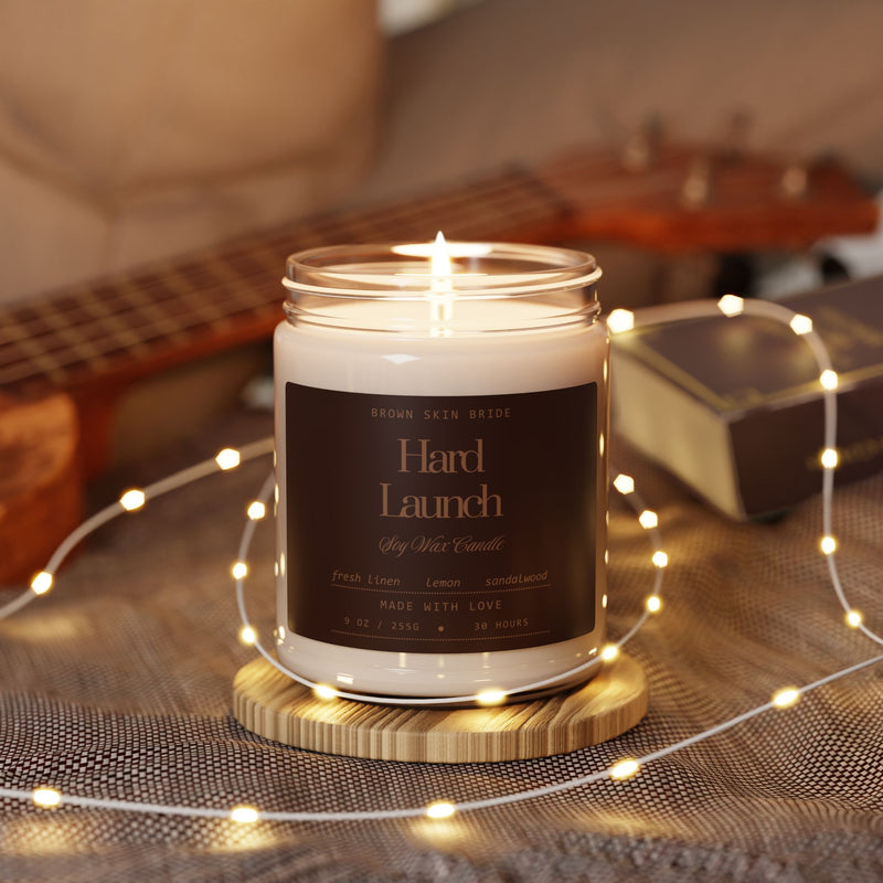 Hard Launch Scented Soy Candle