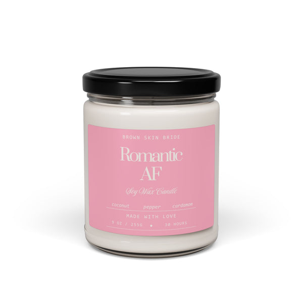 Romantic AF Scented Soy Candle