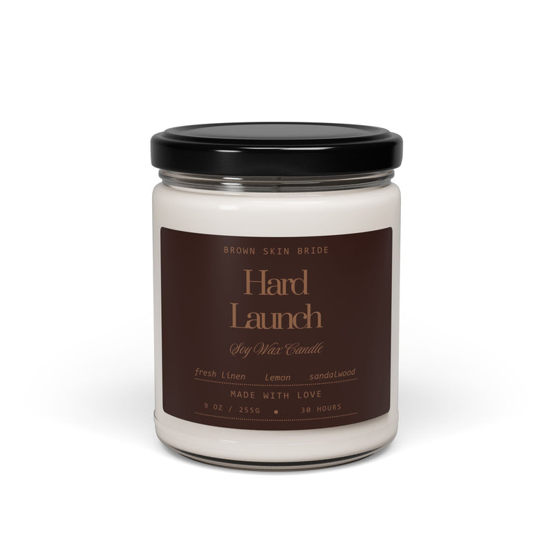 Hard Launch Scented Soy Candle